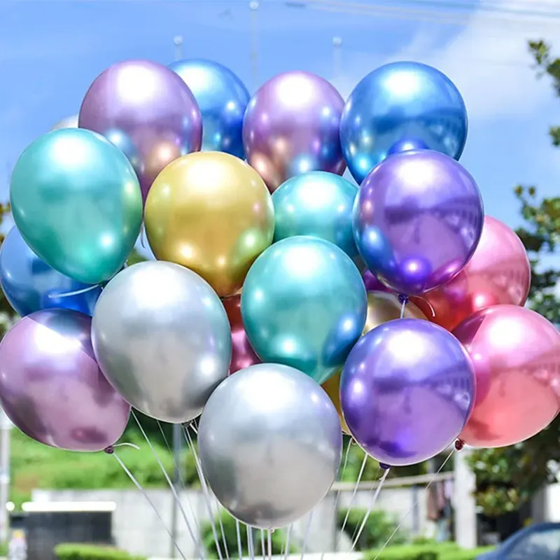Palloncini cromati da 10 pollici