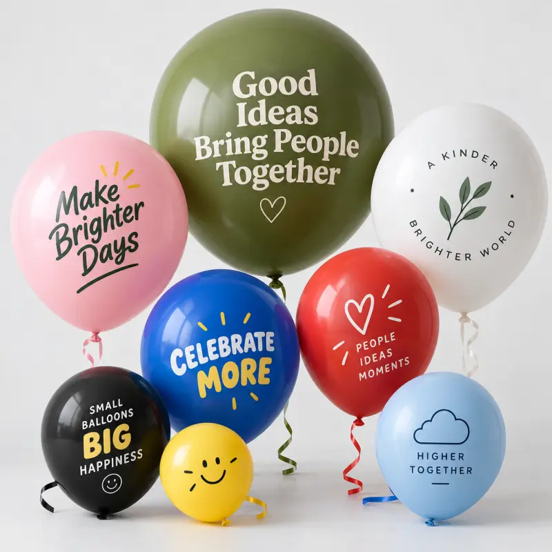 Palloncini in lattice stampati personalizzati da 10 pollici