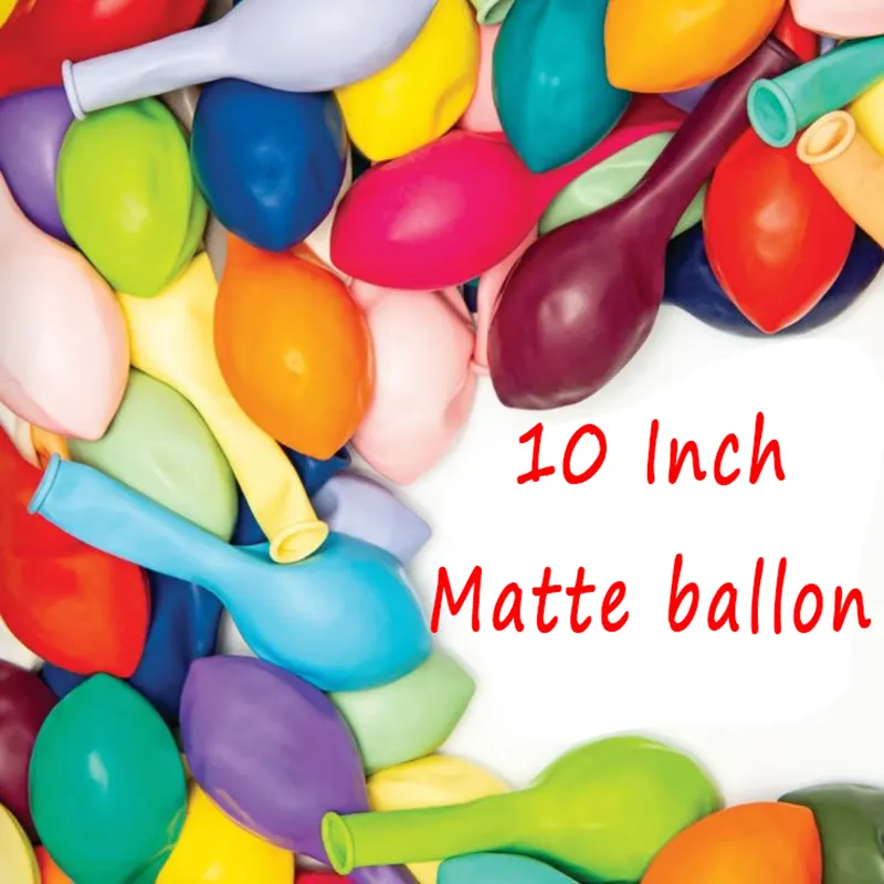 Palloncini opachi da 10 pollici