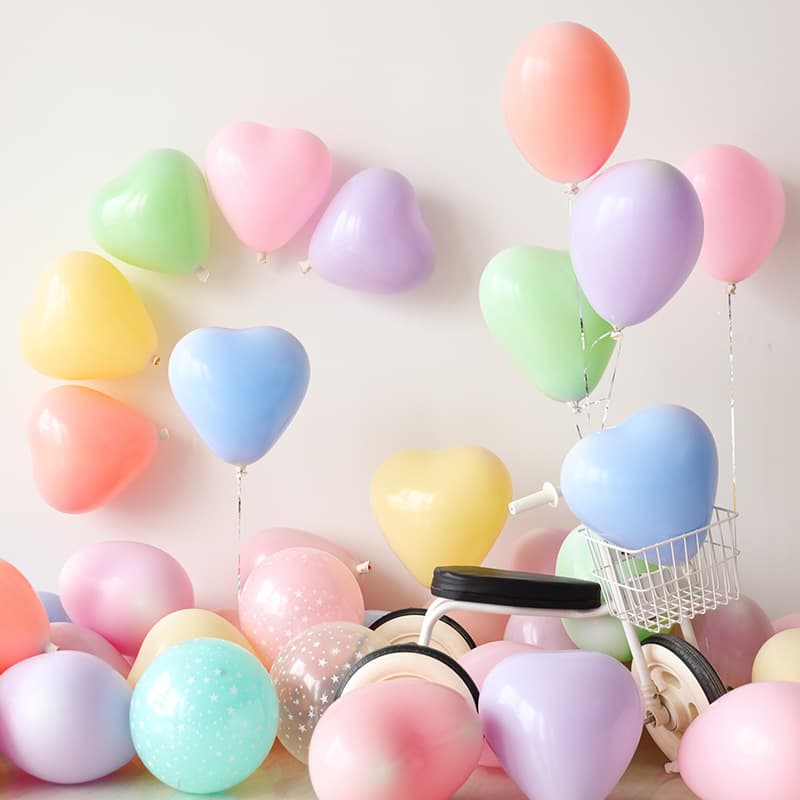 Palloncini in lattice a cuore da 12 pollici