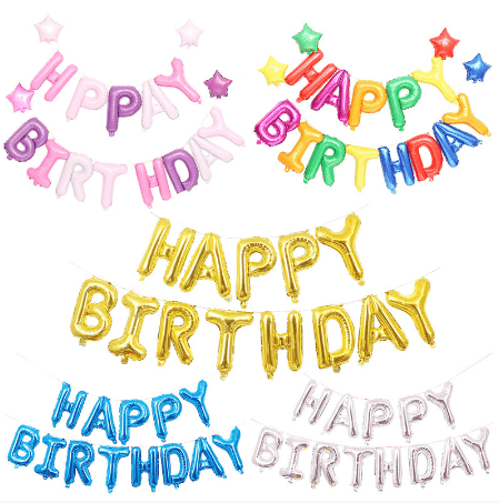 Palloncino foil con lettere da 16 pollici