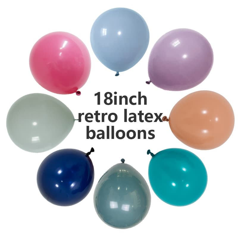 Palloncini in lattice retrò da 18 pollici