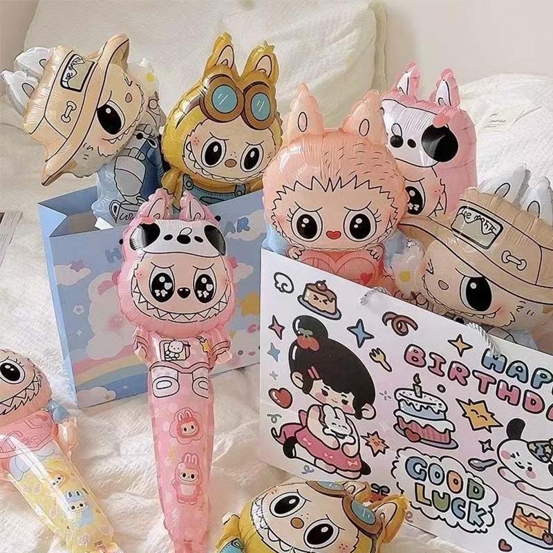 Quale gas può essere riempito con il palloncino da portatile labubu?