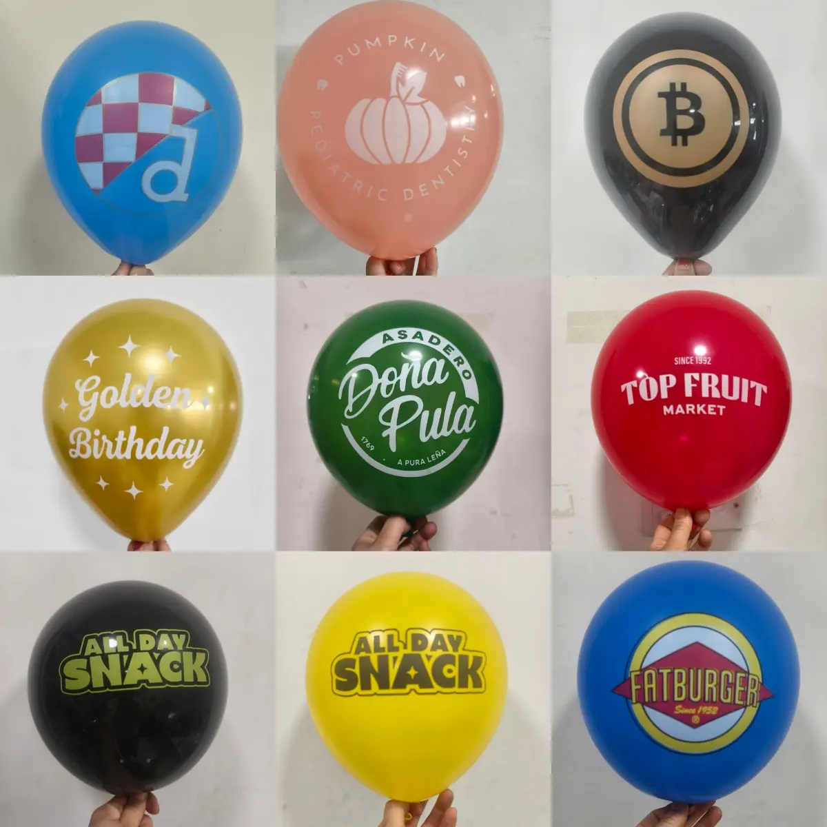 Come le fabbriche ottengono un perfetto allineamento di stampa sui palloncini con logo