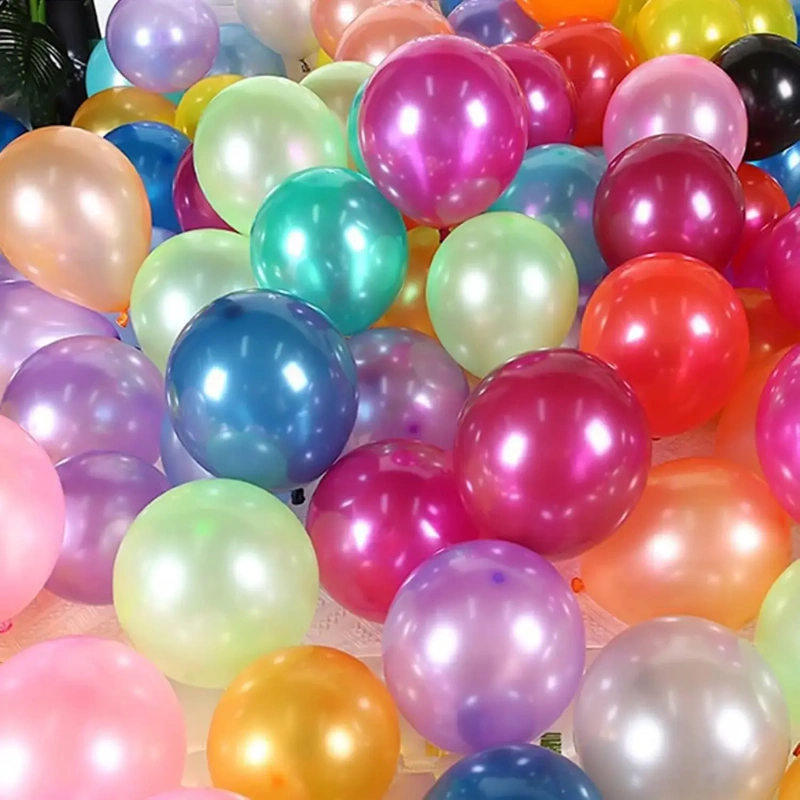 Come controllare la consistenza della finitura del palloncino in lattice perlato all'arrivo