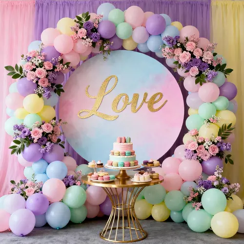 Palloncini per feste con amaretti