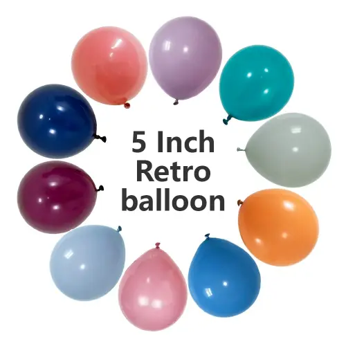 Palloncini in lattice retrò da 5 pollici