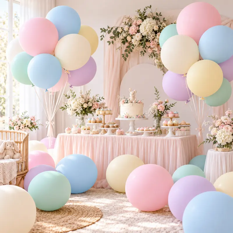 Palloncini in lattice Macaron da 36 pollici