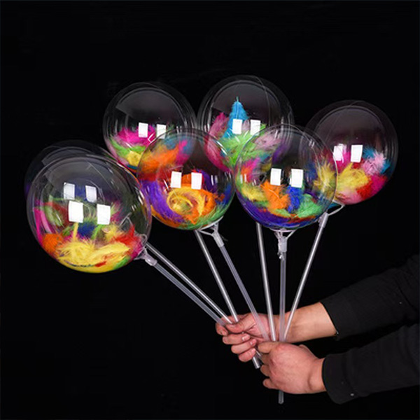 Bobo Balloon con ripieno di piume