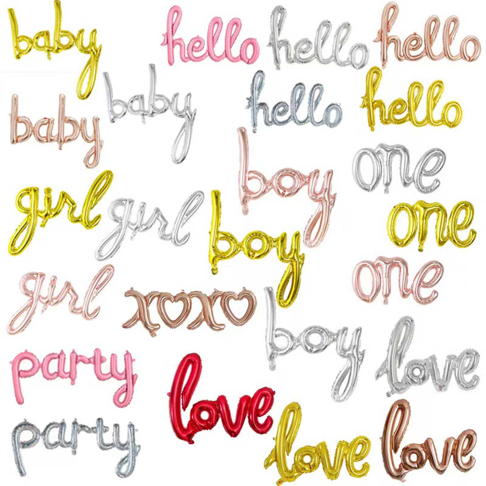 Palloncino foil congiunto