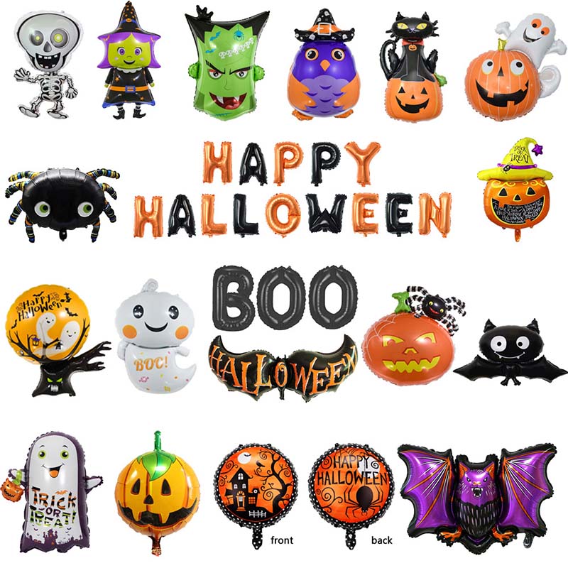 Palloncini in foglio di Halloween