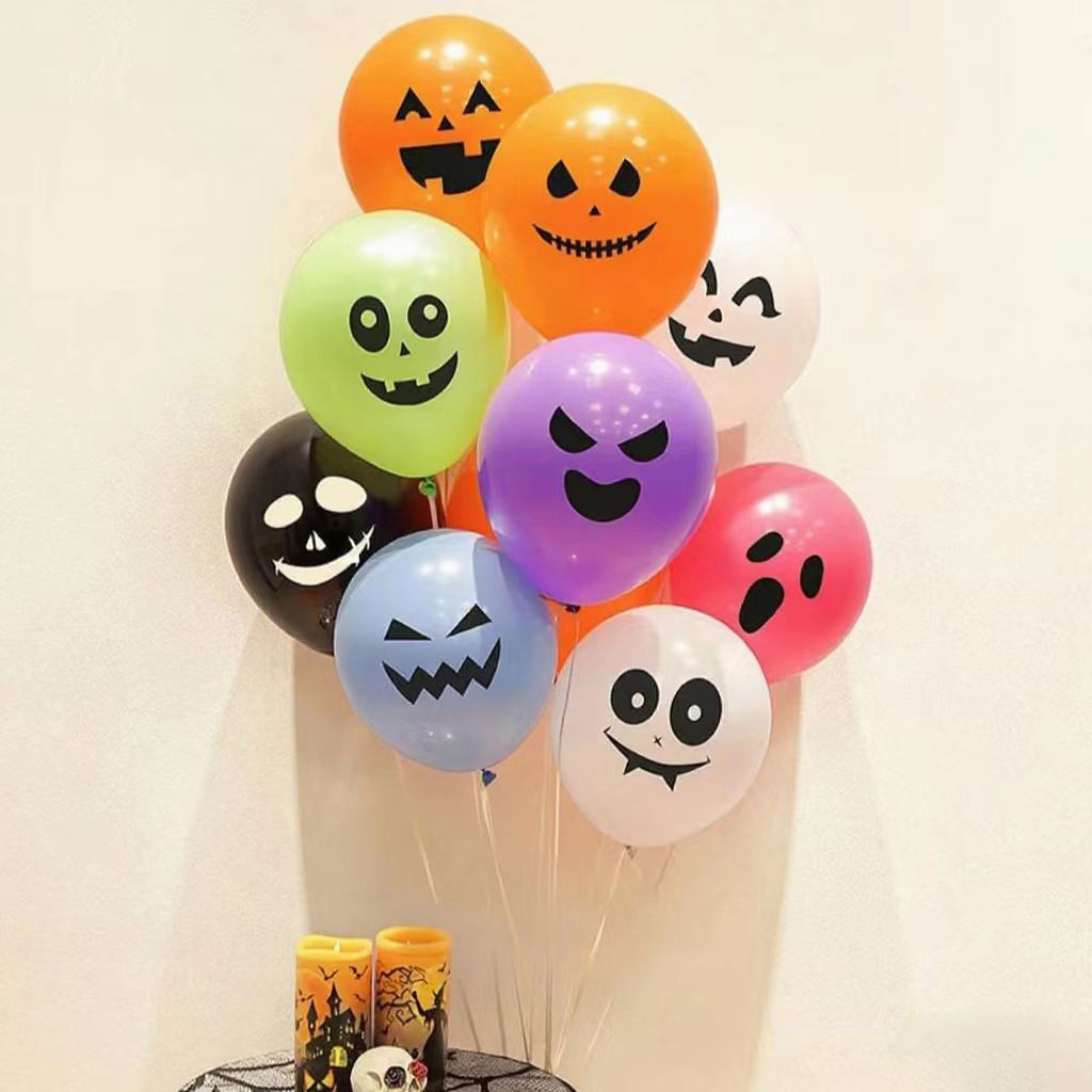 Palloncino stampato di Halloween Ghost Face