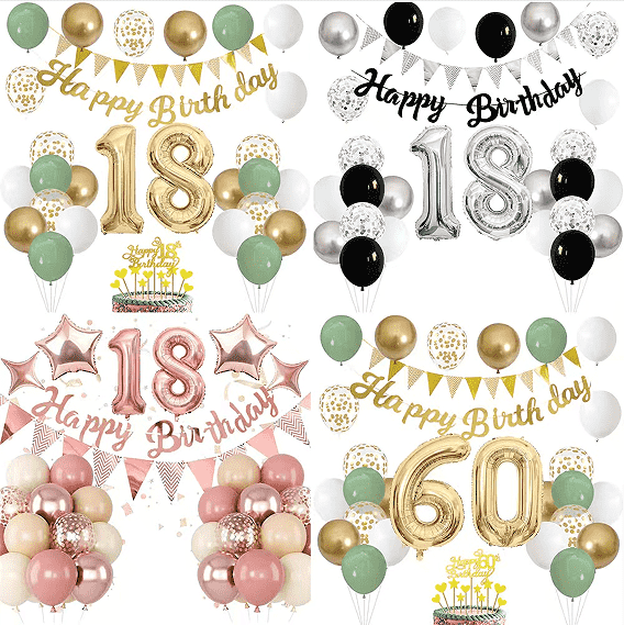 Palloncini di buon compleanno