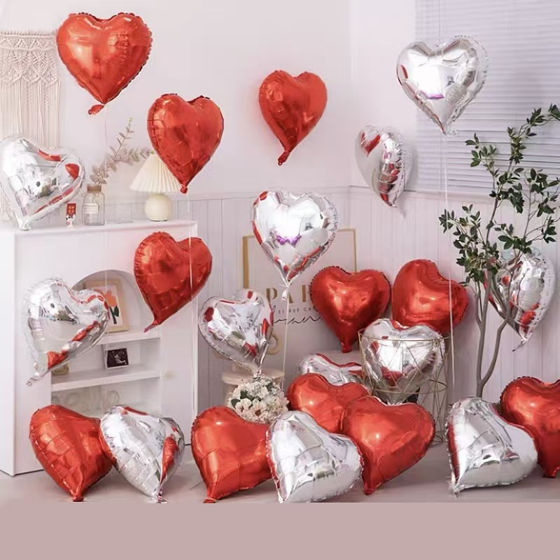 Palloncino foil a forma di cuore