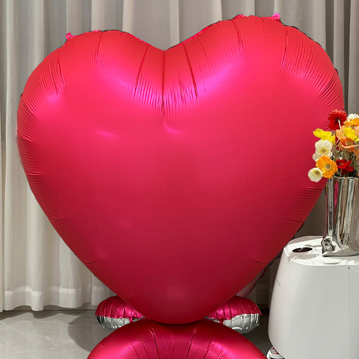 Grande palloncino rosso rosso