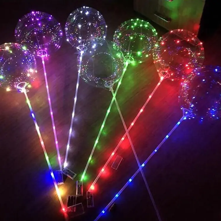 Set di palloncini Bobo illuminati a LED