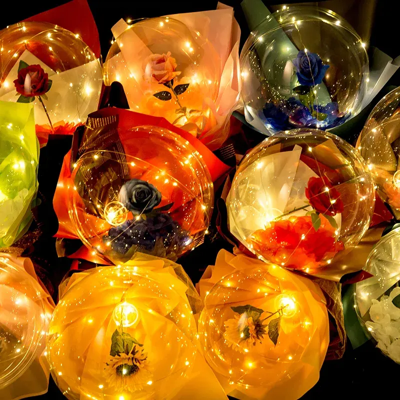 Palloncini a LED Rose Bobo