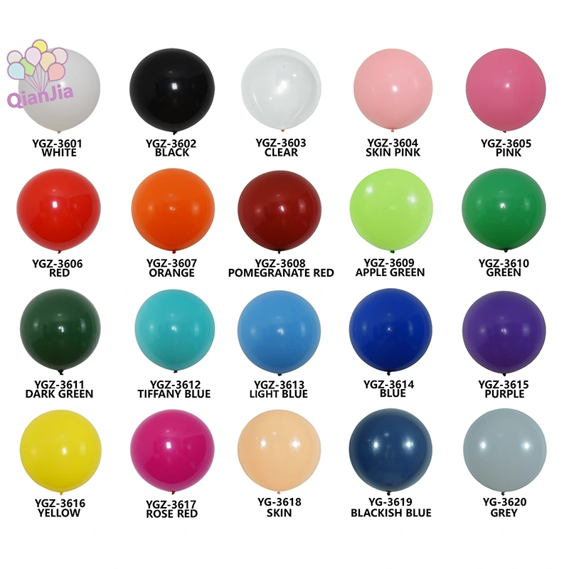 Palloncini di colore opaco