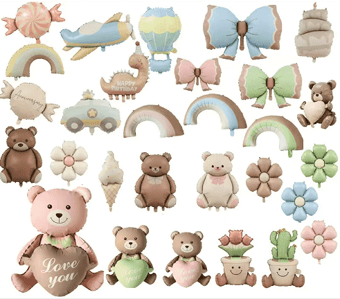 Palloncini in foil satinato opaco