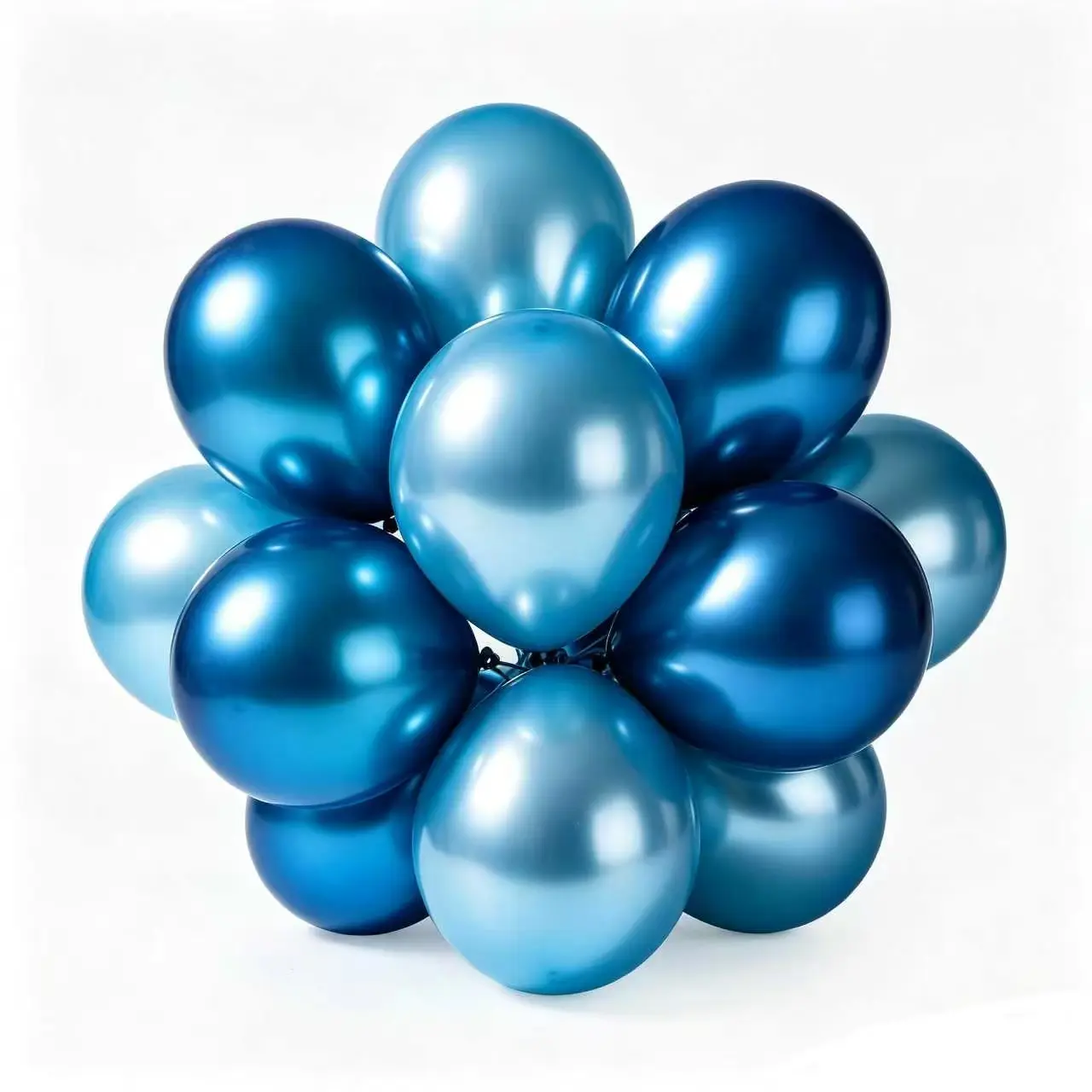 Palloncini blu metallizzati