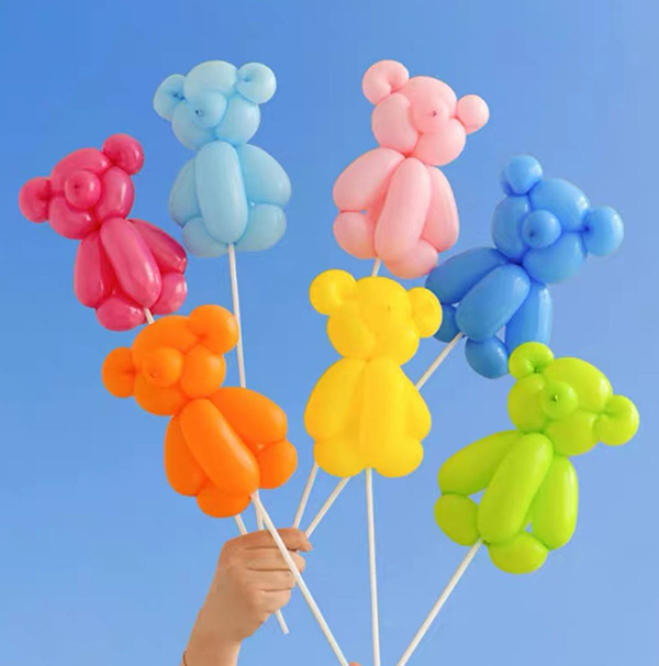 Modellazione di palloncini in lattice