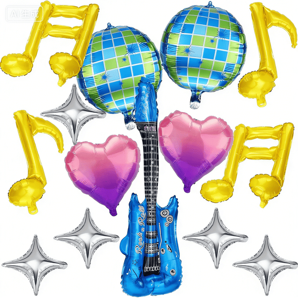 Palloncini foil musicali