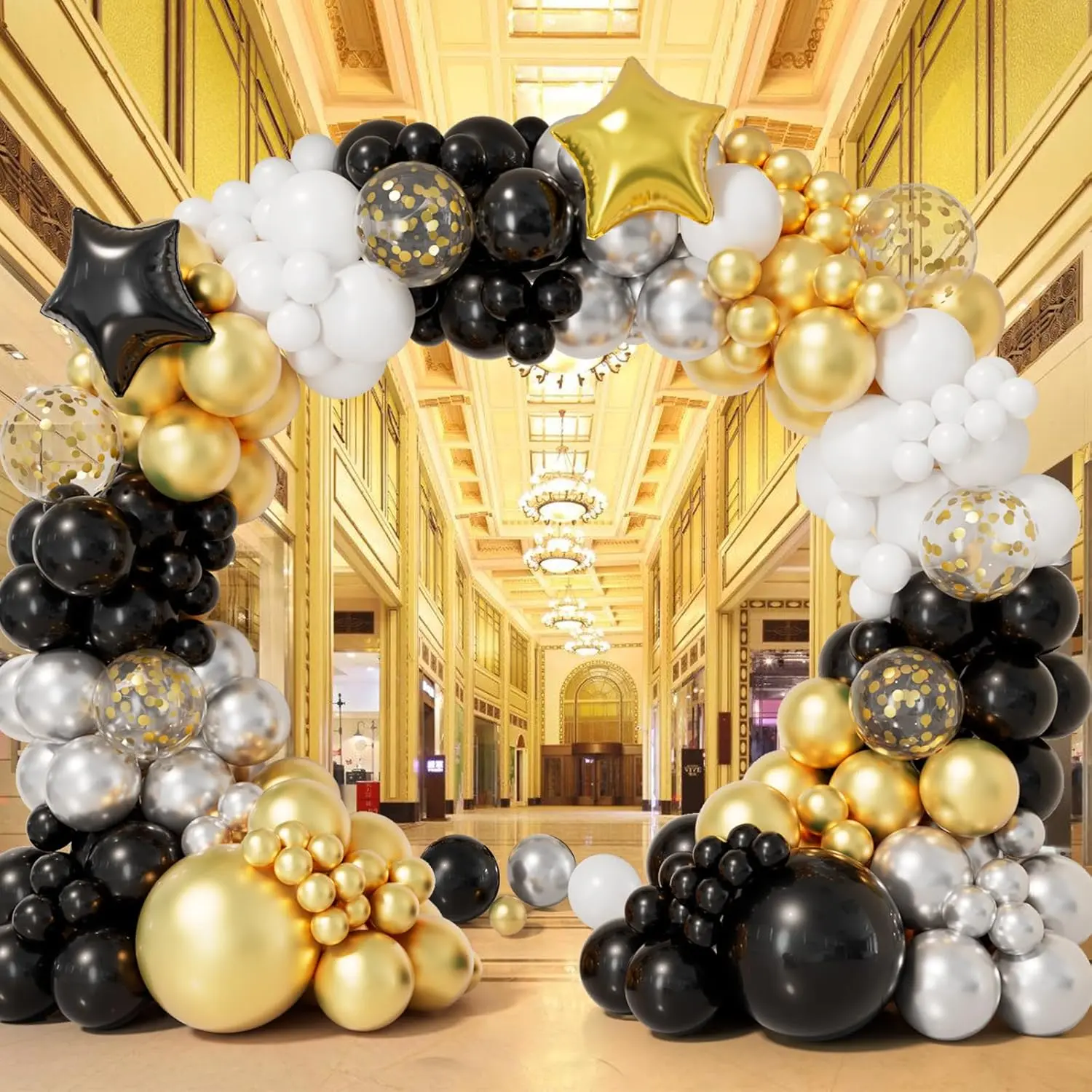 Kit arco ghirlanda di palloncini di Capodanno