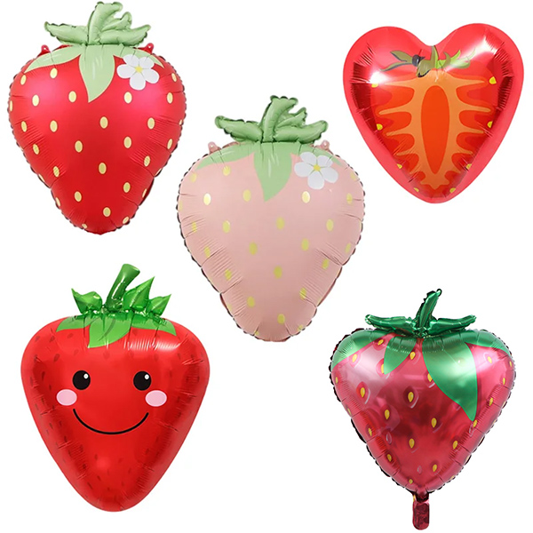 Palloncino foil fragola