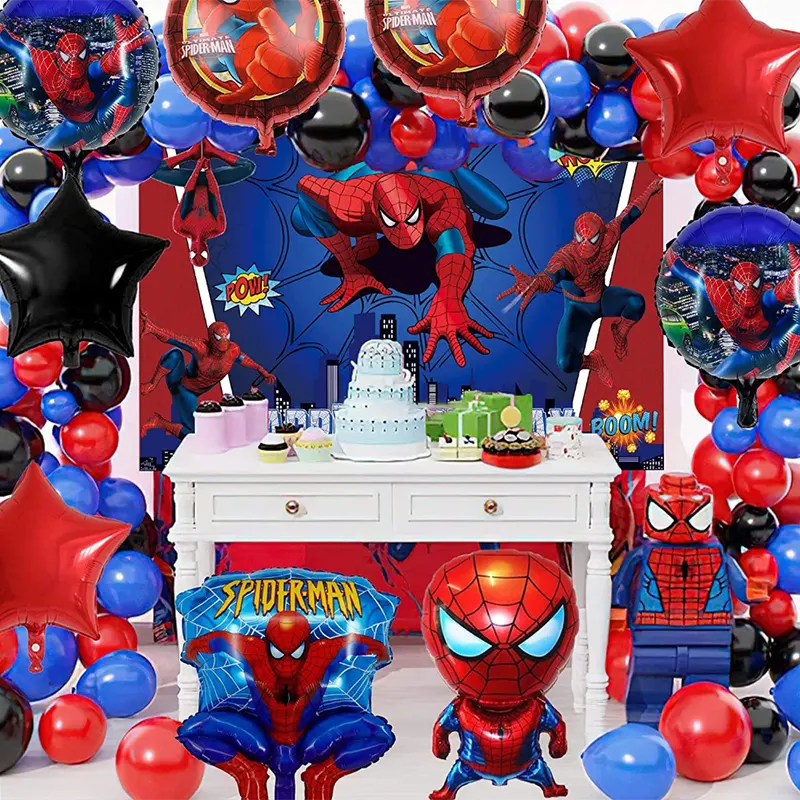 Set di ghirlanda di palloncini di supereroi
