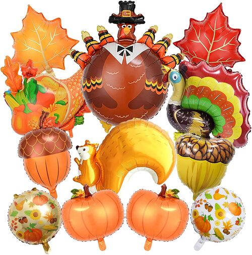 Palloncini foil per il Ringraziamento