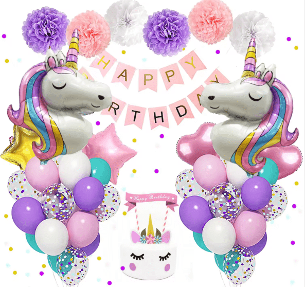 Palloncino con unicorno