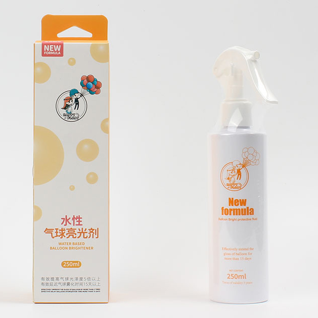 Spray per lucentezza a palloncino a base d'acqua